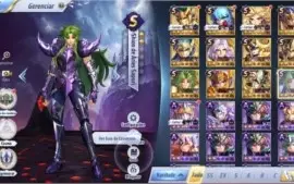 SAINT SEIYA AWAKENING - COM GEMAS AVANÇADAS E LIVROS