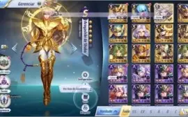 SAINT SEIYA AWAKENING - COM GEMAS AVANÇADAS E LIVROS