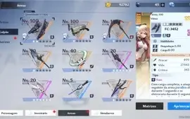 TOWER OF FANTASY - Nemesis C2 + 7 SSR + Skin de verão
