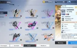 TOWER OF FANTASY - Nemesis C2 + 7 SSR + Skin de verão
