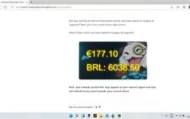 Conta league of legends ouro 3, 447 skins