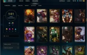 Acc de LOL 141 Skins