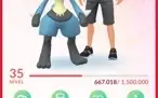 Conta Pokemon GO - Level 35