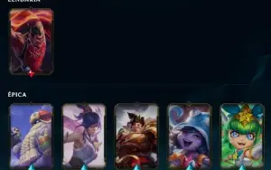 Conta League of Legends Full Acesso - 50 Champs e 18 Skins