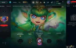 Conta League of Legends Full Acesso - 50 Champs e 18 Skins