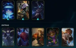 Conta League of Legends Full Acesso - 50 Champs e 18 Skins