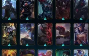 CONTA LOL 🌟 OURO 3 🌟 64 SKINS 🌟 90 CAMPEOES