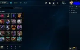 Conta Lol 6 anos com + de 300 skins