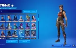 CONTA FORTNITE RENAGADE RAIDER + QUASE TODAS AS EXCLUSIVAS