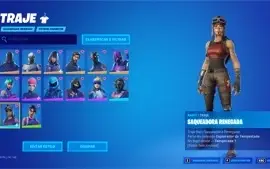 CONTA FORTNITE RENAGADE RAIDER + QUASE TODAS AS EXCLUSIVAS