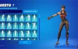 CONTA FORTNITE RENAGADE RAIDER + QUASE TODAS AS EXCLUSIVAS