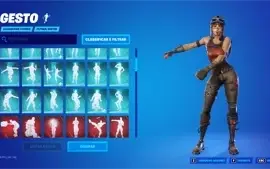 CONTA FORTNITE RENAGADE RAIDER + QUASE TODAS AS EXCLUSIVAS
