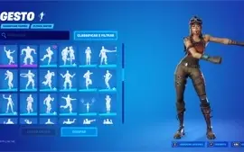 CONTA FORTNITE RENAGADE RAIDER + QUASE TODAS AS EXCLUSIVAS