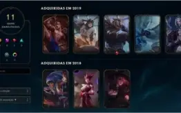 Conta lol 11 Skins Bronze 1