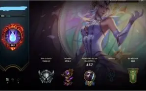 CONTA LOL // LVL 281// 124 CHAMPS // 42 SKINS //