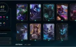 CONTA LOL // LVL 281// 124 CHAMPS // 42 SKINS //