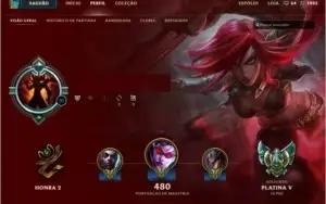 Conta League of Legends COMPLETA