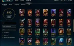 Conta League of Legends COMPLETA