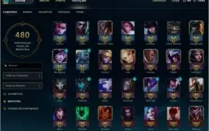 Conta League of Legends COMPLETA