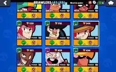 CONTA DE BRALW STARS 45/48 33 FULL COM MUITAS SKINS VALIOSAS