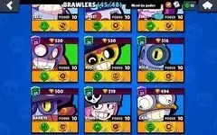 CONTA DE BRALW STARS 45/48 33 FULL COM MUITAS SKINS VALIOSAS
