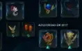 Conta 137 skins todos champions