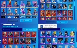 Conta fortnite 112 skins