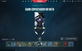Conta Valorant Champions e Card Twitch Beta 1 *OPORTUNIDADE*