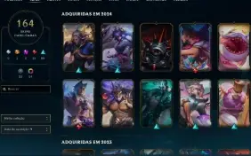 Vendo conta de lol/valorant tudo junto