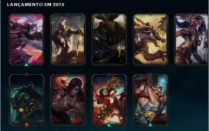 Conta de lol GOLD V / 80 skins / 6 skins vitoriosa