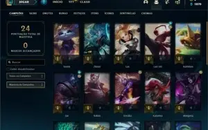 Conta ouro 2 com 30 Champs e 5 Skins ( EMAIL NÃO CONFIRMADO)