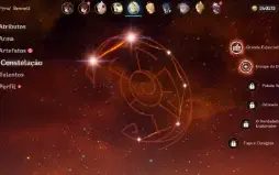 Conta genshin com Hu Tao + 2000 Gemas AR-11 Boa para começar