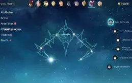 Conta genshin com Hu Tao + 2000 Gemas AR-11 Boa para começar