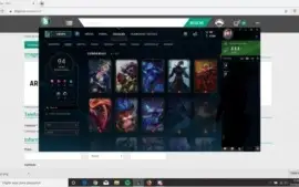 conta league of legends