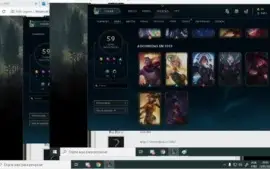 conta platina league of legends 750 reais