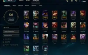 Conta Lol - Diamante 4 - Rammus Rei- 25 Skins - 50 Campeão