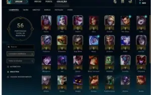 Conta Lol - Diamante 4 - Rammus Rei- 25 Skins - 50 Campeão
