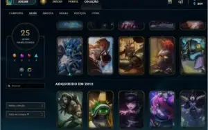 Conta Lol - Diamante 4 - Rammus Rei- 25 Skins - 50 Campeão