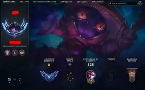Conta League of Legends - Diamante 3