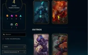 Conta League of Legends Diamante