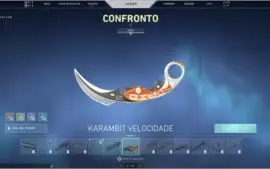 Conta valorant com karambit ultimo passe completo e bengala