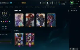 Conta lol LV 735 364 skin Platina