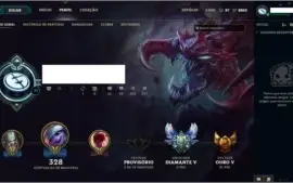 Conta Diamante na promoção com todos os campeões