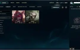 Conta Diamante na promoção com todos os campeões