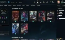 CONTA LEAGUE OF LEGENDS 1139 SKIN