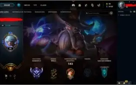 CONTA DIAMANTE 4 LOL 62% WR