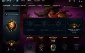 CONTA LEAGUE OF LEGENDS (OURO NA S9 + MD10 LIMPA + 10SKINS)