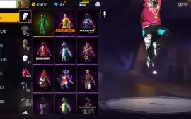 Conta free fire lvl 74 - Antiga Gemada Vinc. com face