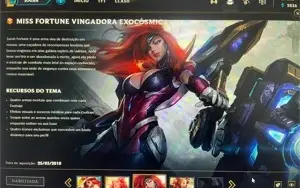 VENDO CONTA LOL 310 SKINS/NO PREÇO (ACEITO NEGOCIAÇÃO)