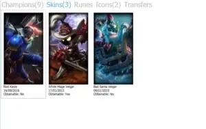 Conta lol lvl 16 +9 Campeões +1400 Ip +3 Skins + 2 Icones